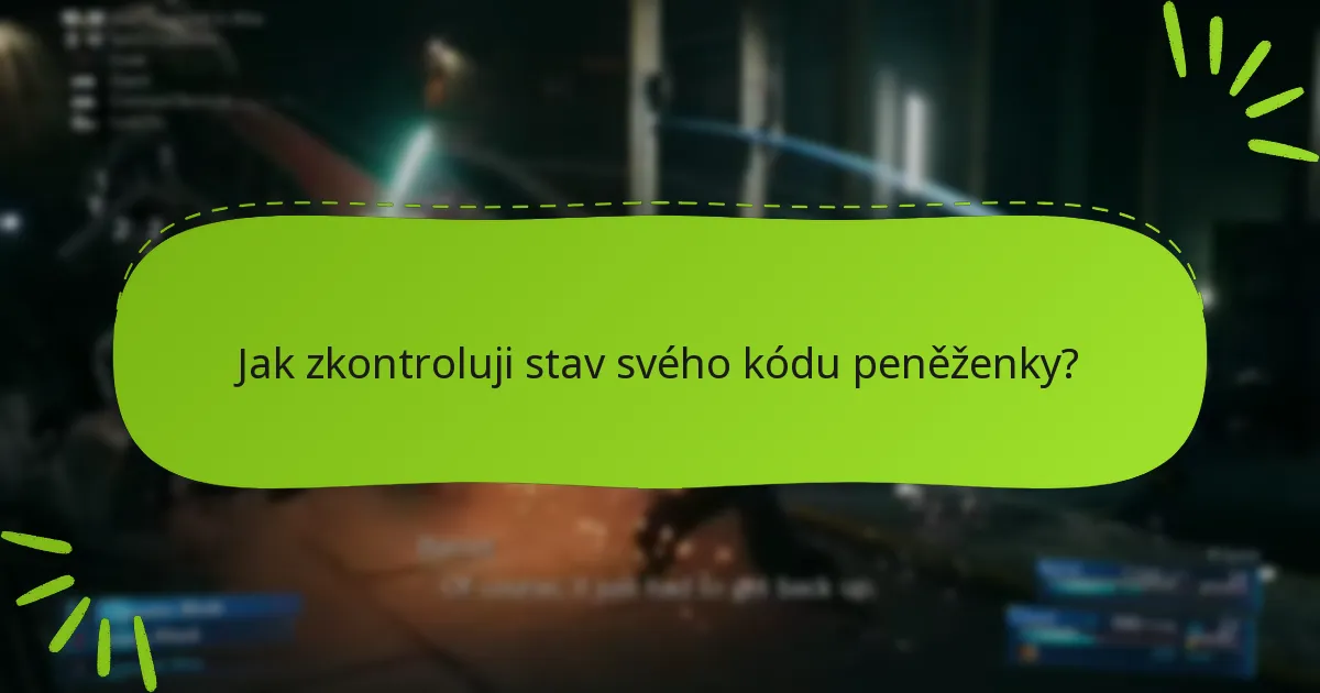 Na kterých platformách jsou kódy peněženky pro Final Fantasy VII Remake podporovány?